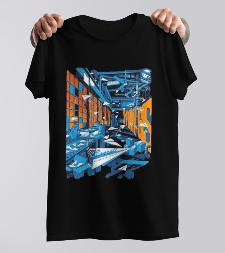 Billy Strings Everett Event Angel Of The Winds Arena October 9 10 2026 T-Shirt