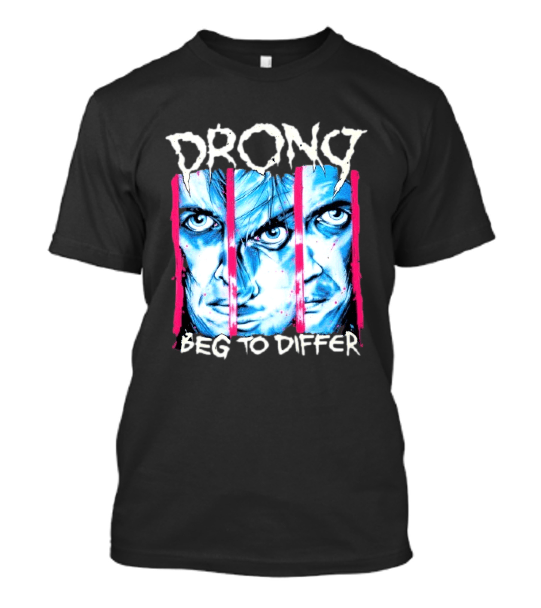 PRONG Beg To Differ Album Art Face T-Shirt