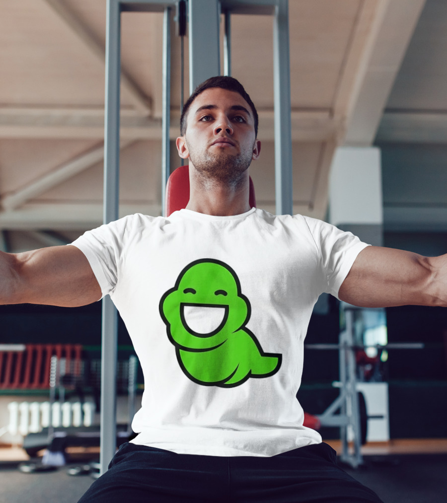Homestuck John Egbert Slime Ghost Green Smiling T-Shirt