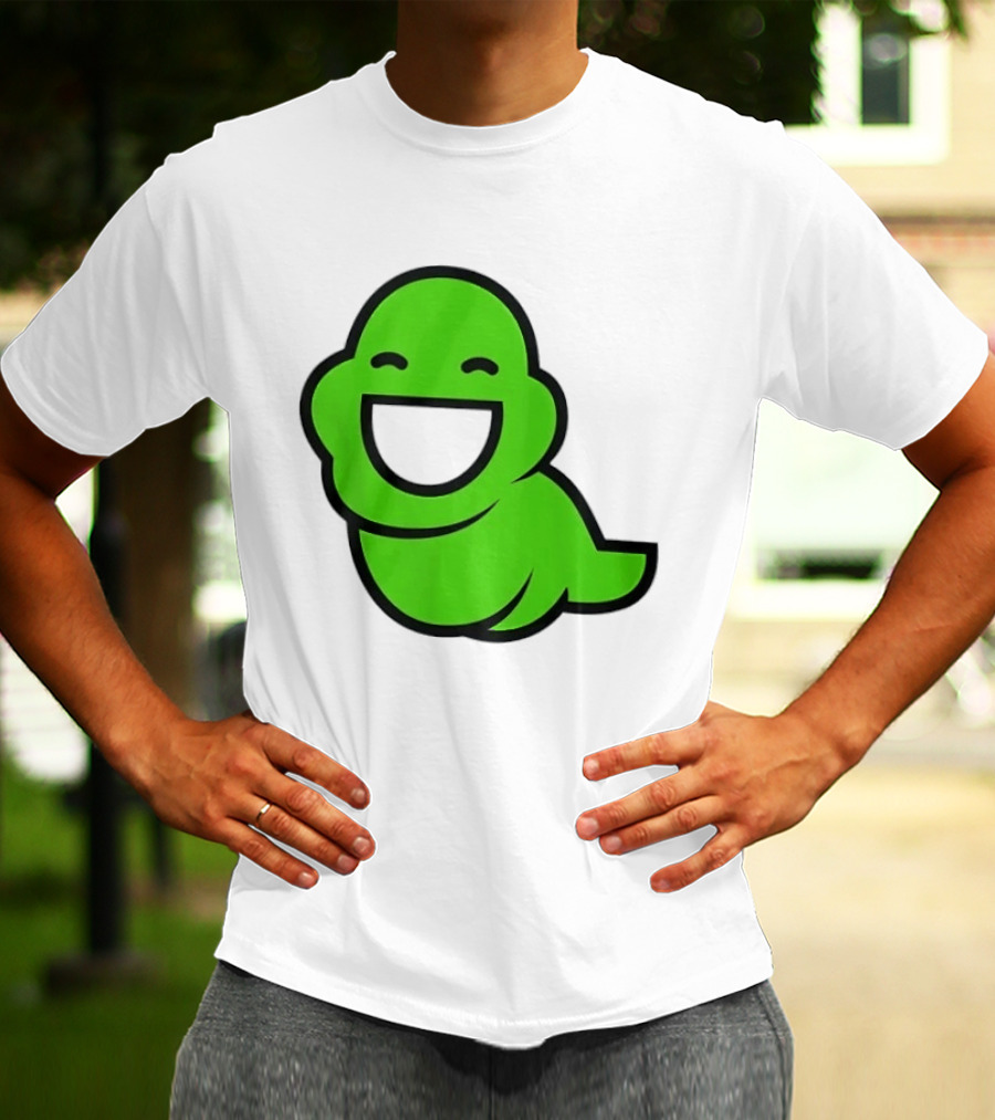 Homestuck John Egbert Slime Ghost Green Smiling T-Shirt