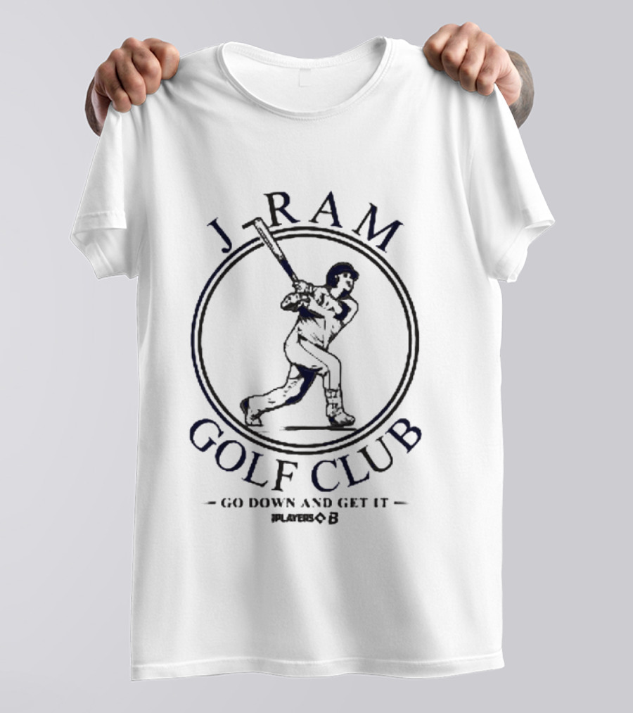 J Ram Golf Club Go Down And Get It Number 8 T-Shirt