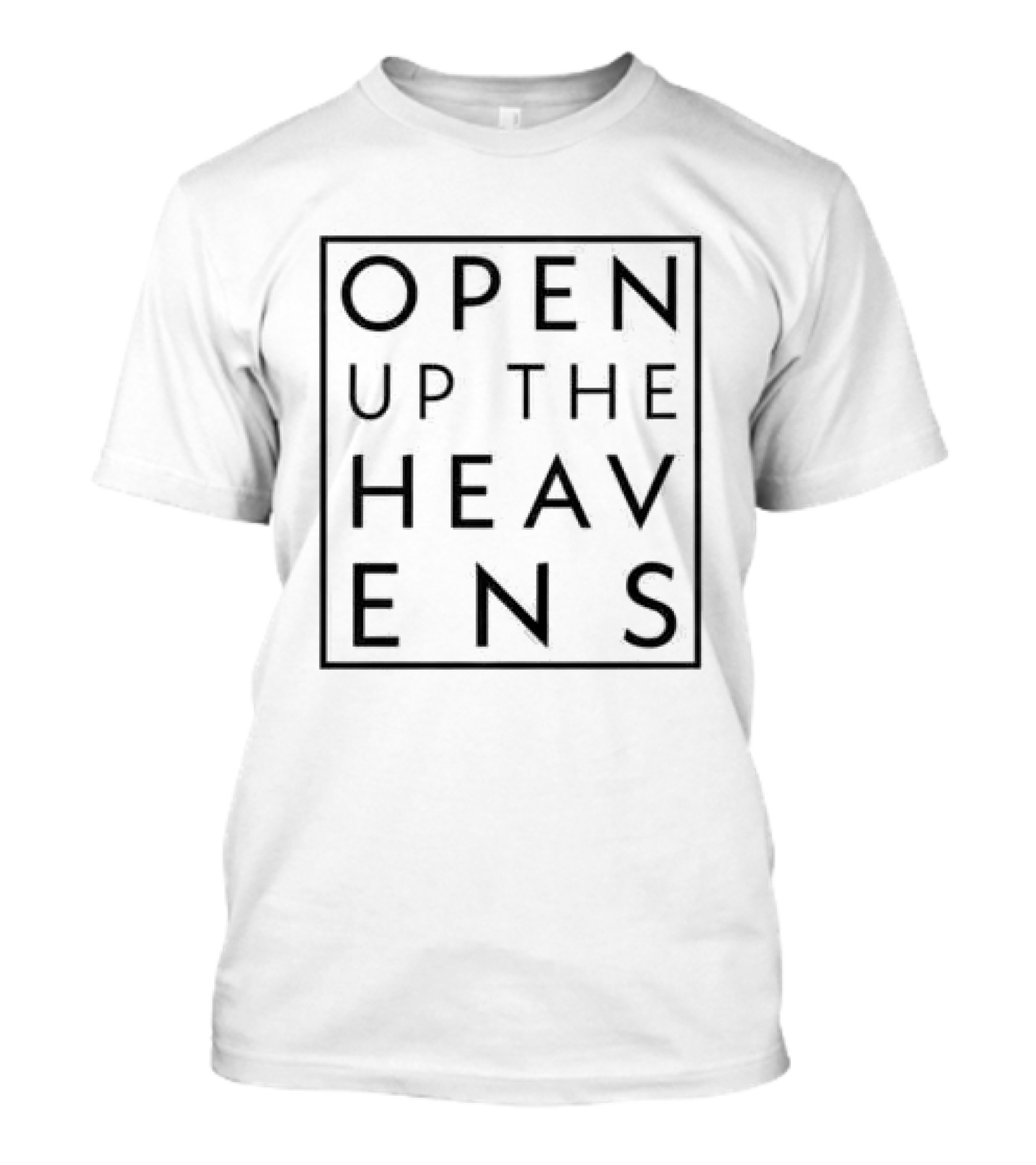 Meredith Andrews Store Open Up The Heavens Block T-Shirt