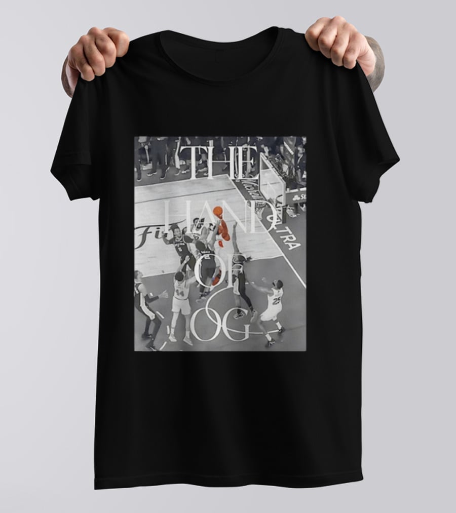 New York Knicks The Hand Of OG Basketball Moment T-Shirt