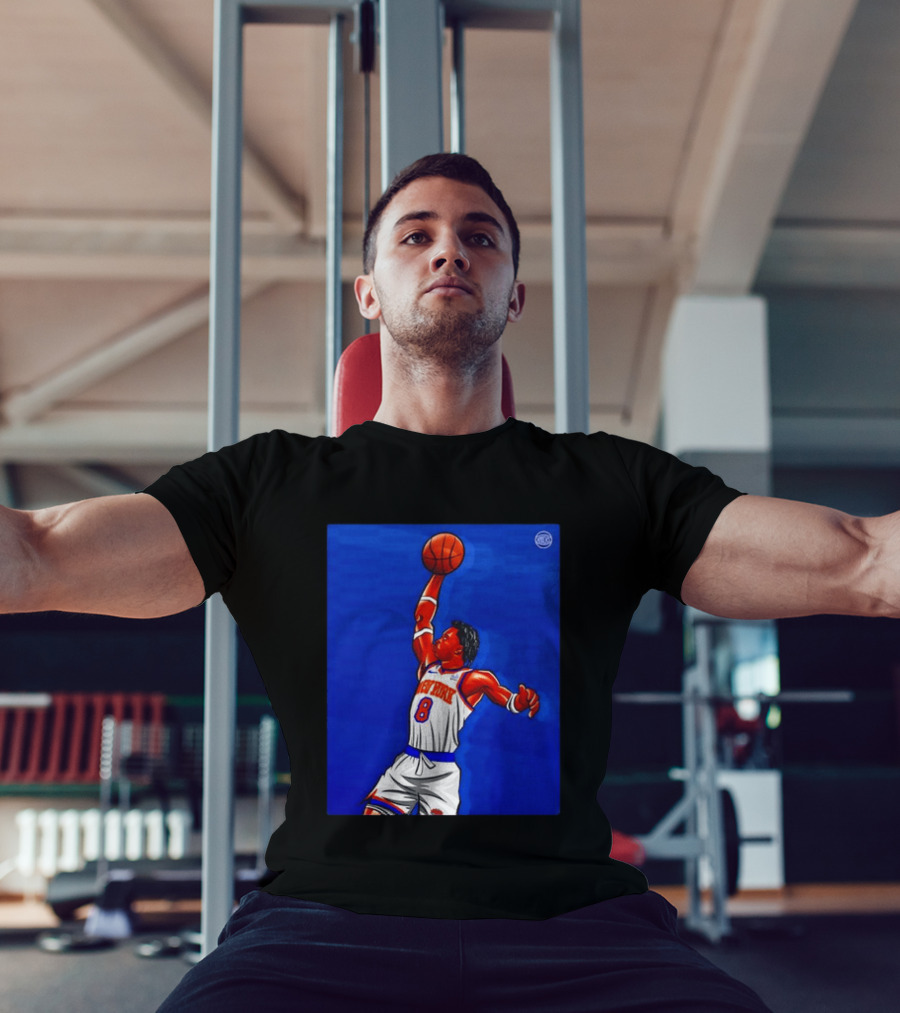 OG Anunoby New York Knicks Dunk Action Moment 8 Jersey T-Shirt