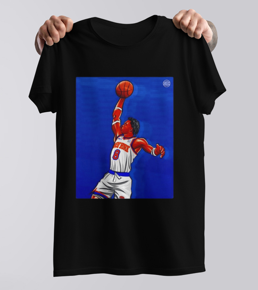 OG Anunoby New York Knicks Dunk Action Moment 8 Jersey T-Shirt