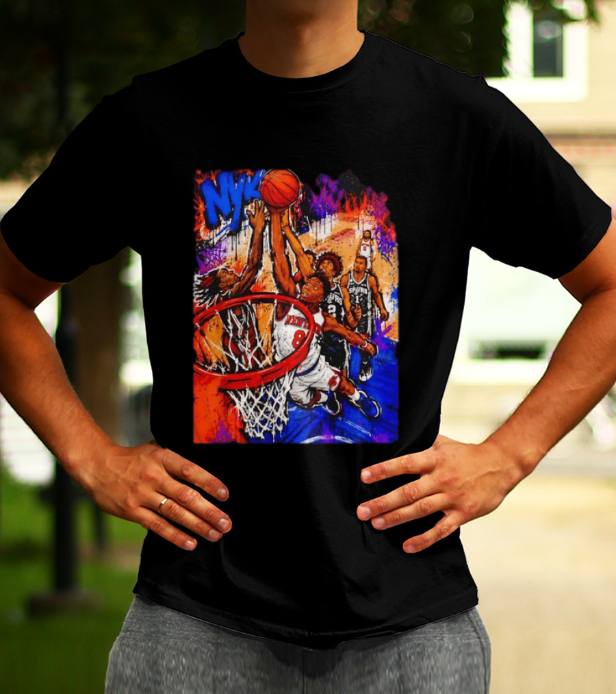 OG Anunoby New York Knicks NYK Basketball Art NBA T-Shirt