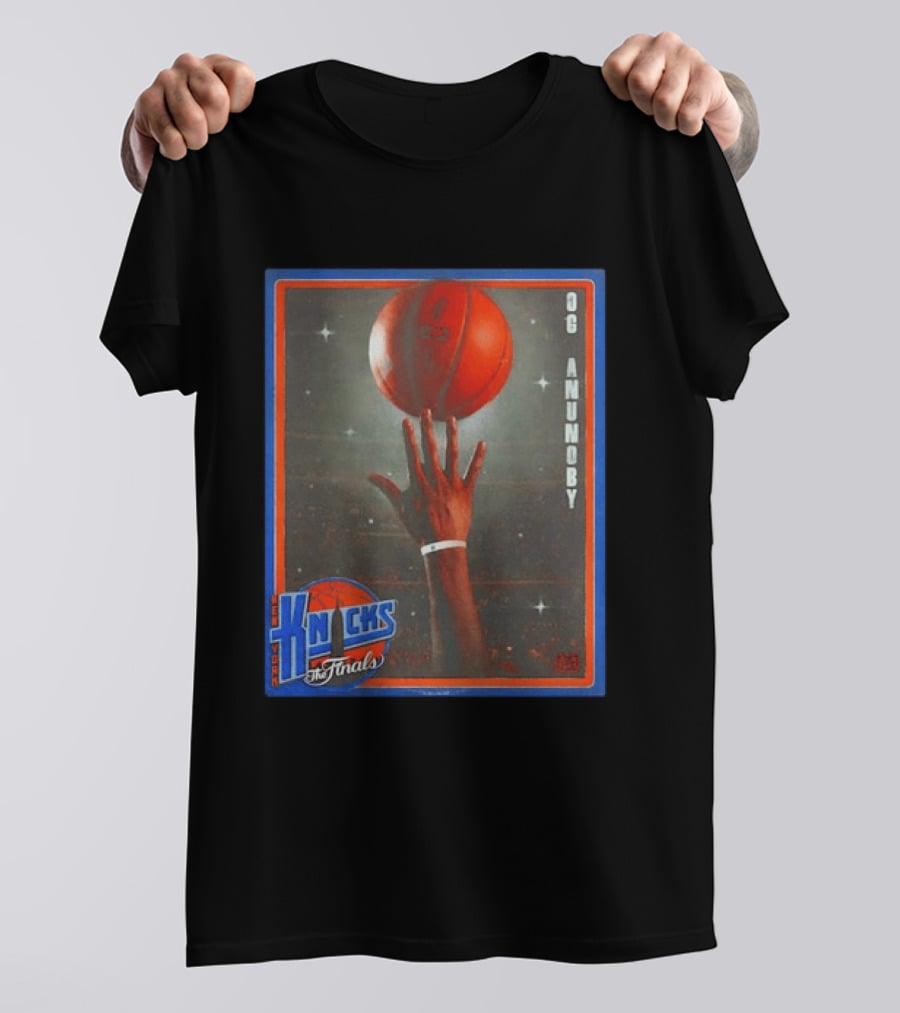 The New York Knicks The Finals OG Anunoby Basketball T-Shirt
