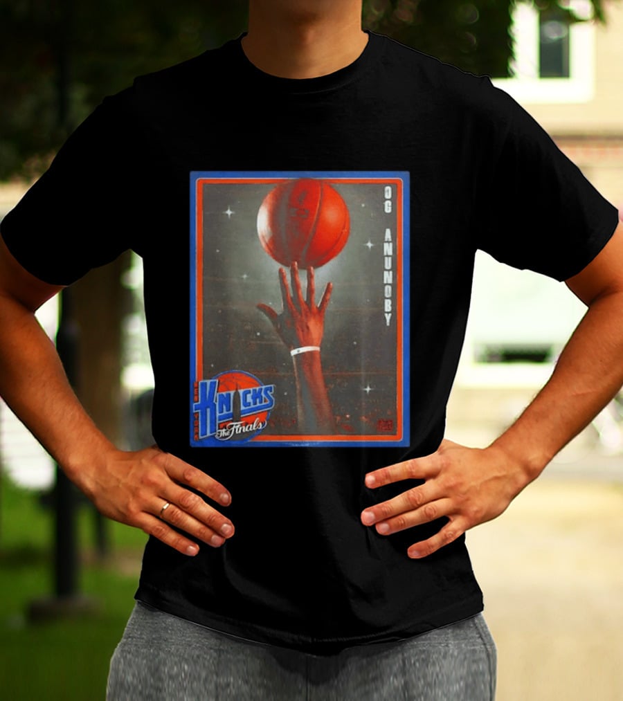 The New York Knicks The Finals OG Anunoby Basketball T-Shirt