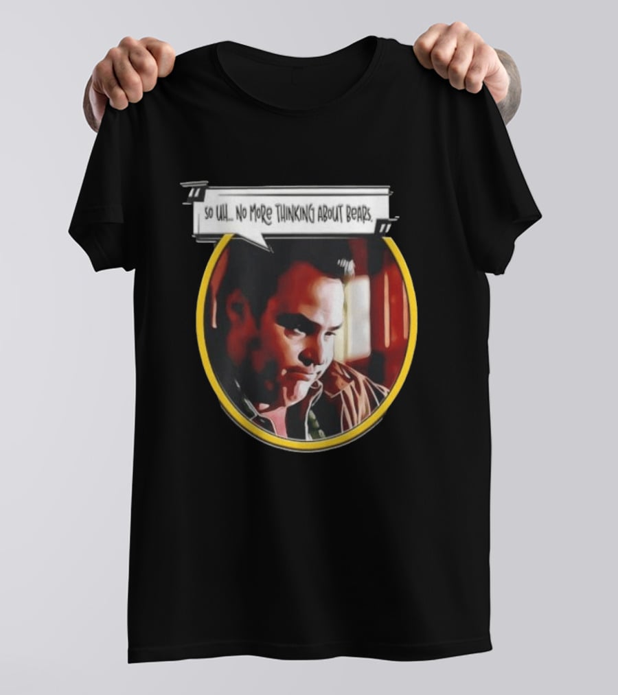 Tony Soprano The Sopranos No More Thinking About Bears HBO Television T-Shirt