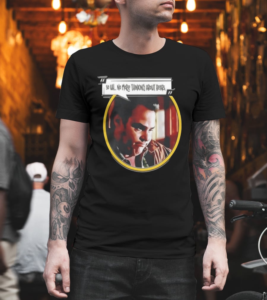 Tony Soprano The Sopranos No More Thinking About Bears HBO Television T-Shirt