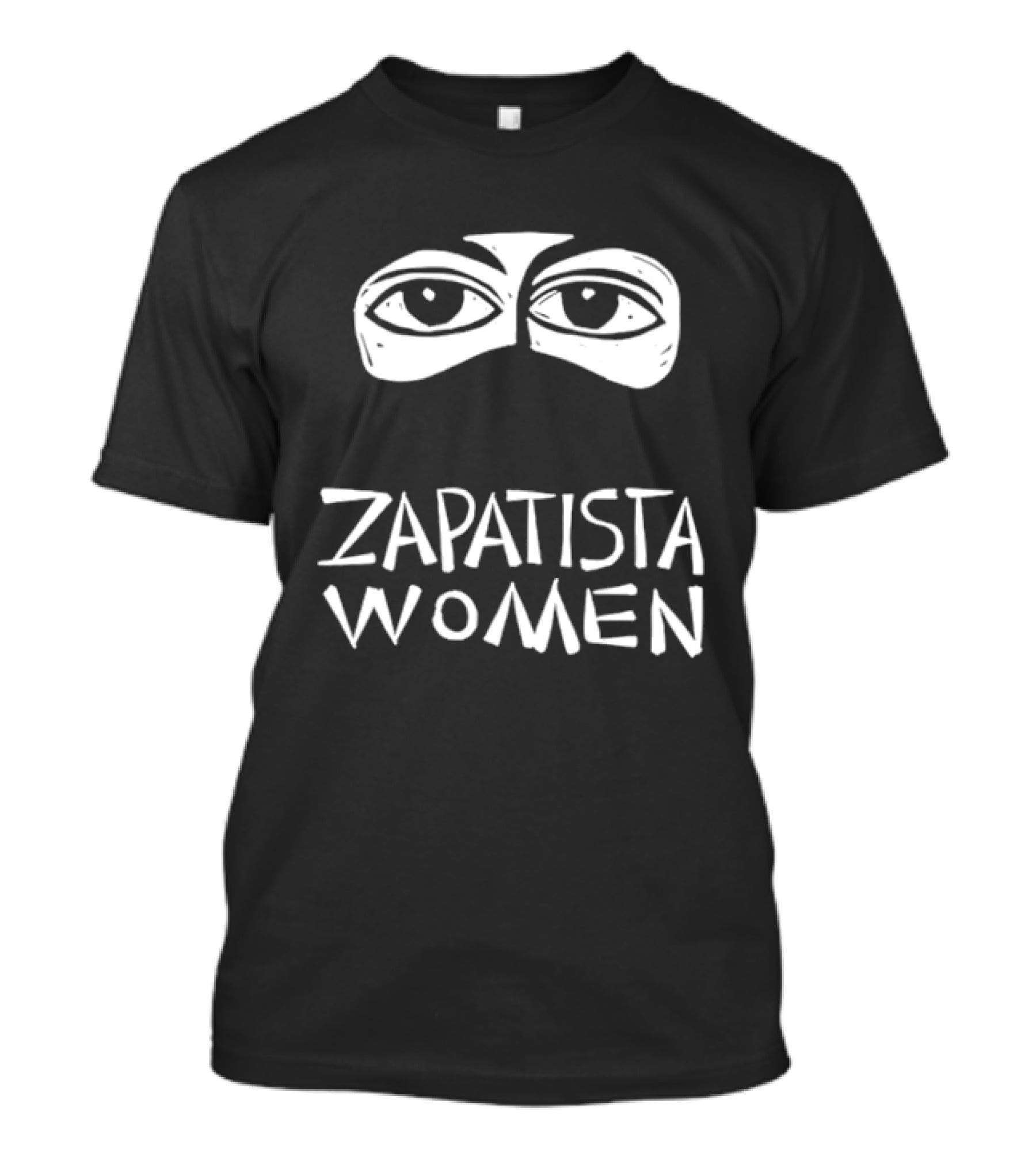 Zapatista Women Eyes Balaclava EZLN Political Movement Activist T-Shirt