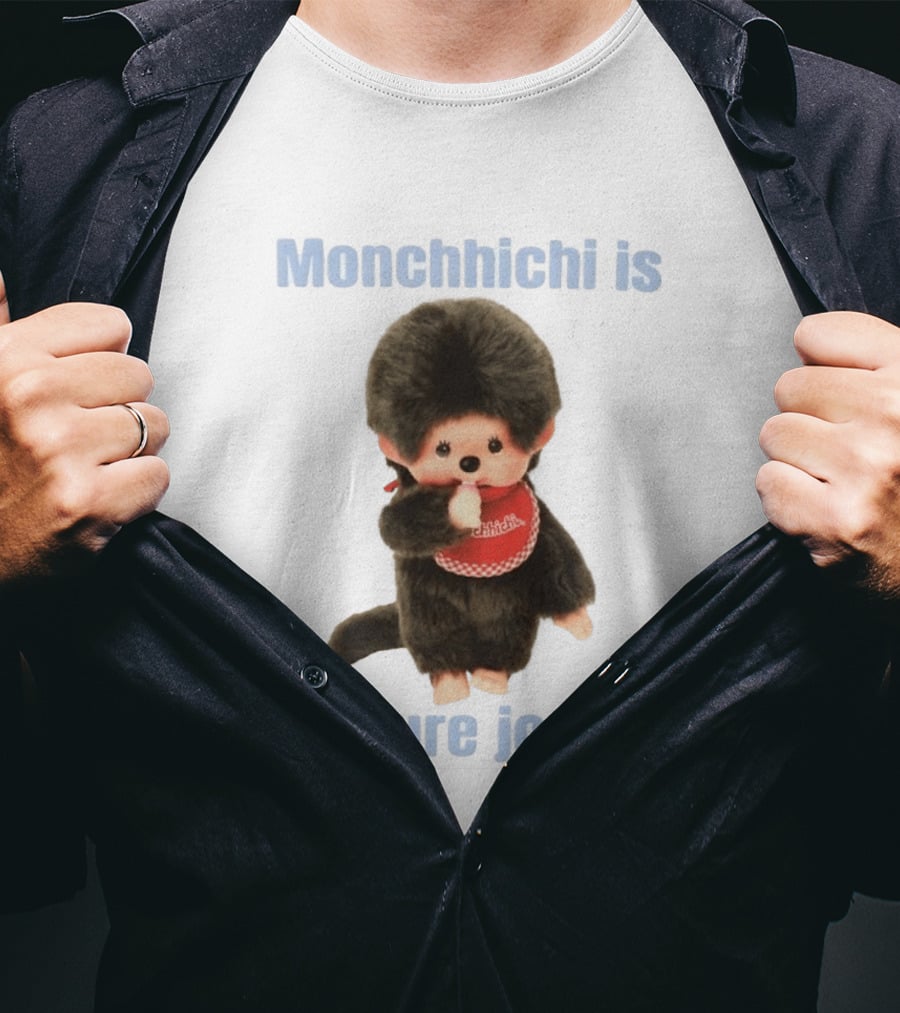 Monchhichi Is Pure Joy Playful Nostalgia T-Shirt