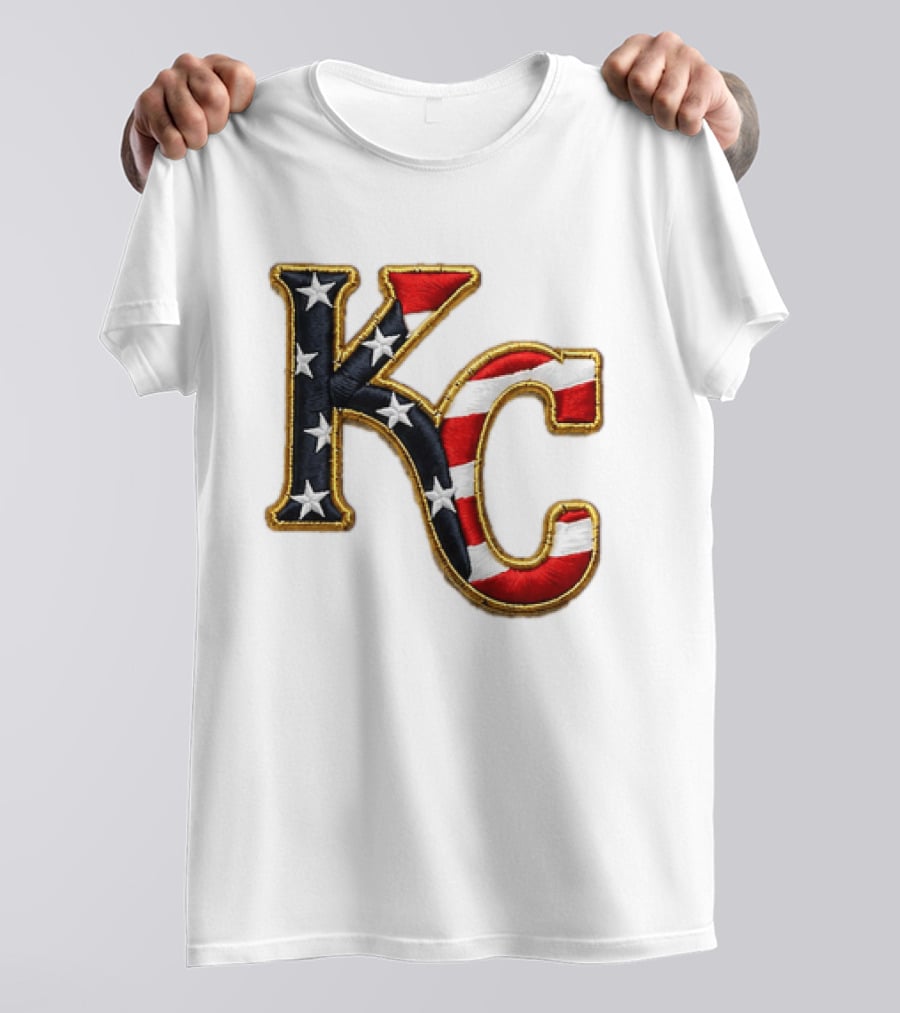 Royals KC Patriotic Stars And Stripes 2026 USA 250th Anniversary Hat T-Shirt