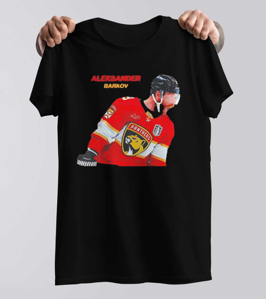 Aleksander Barkov Number 16 Florida Panthers Red Hockey Jersey T-Shirt