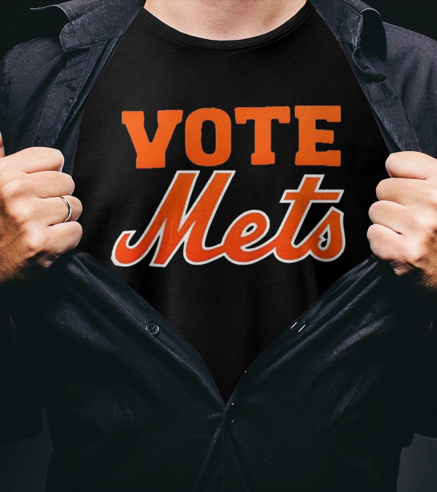 New York Mets Vote Mets Player Support T-Shirt