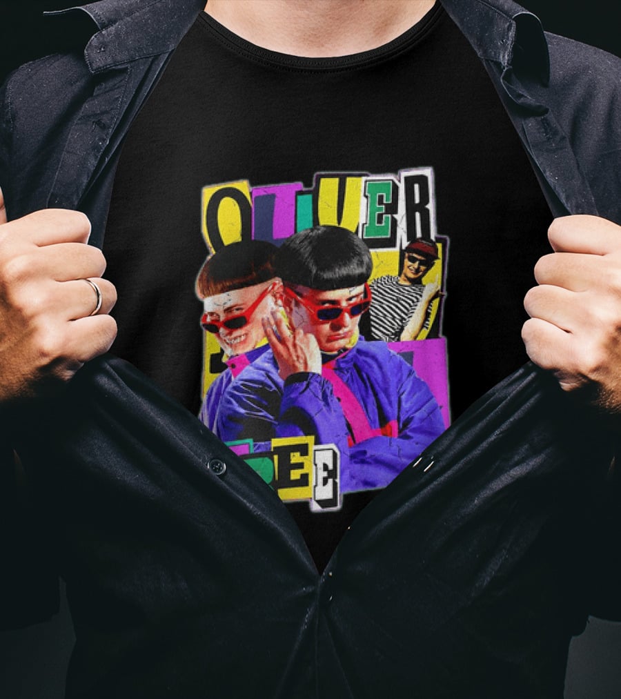 Oliver Tree 1993 2026 Memorial Collage With Retro Sunglasses T-Shirt