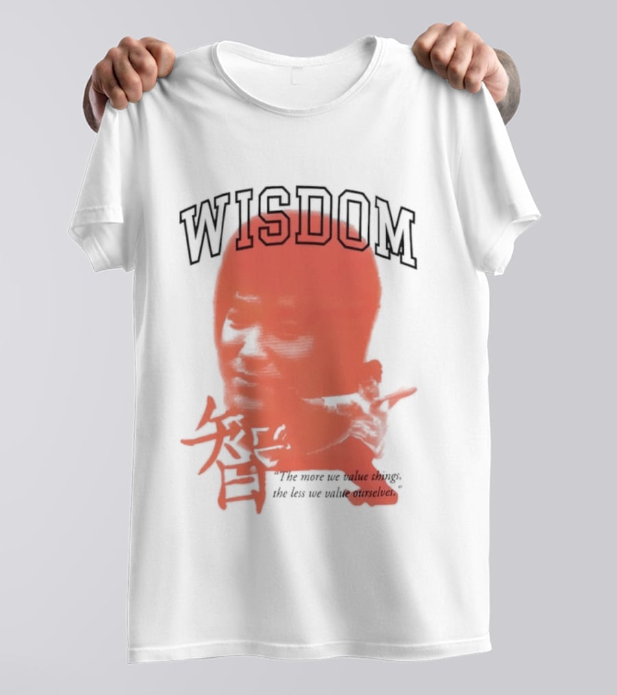 Bruce Lee Awake NY Wisdom Red T-Shirt