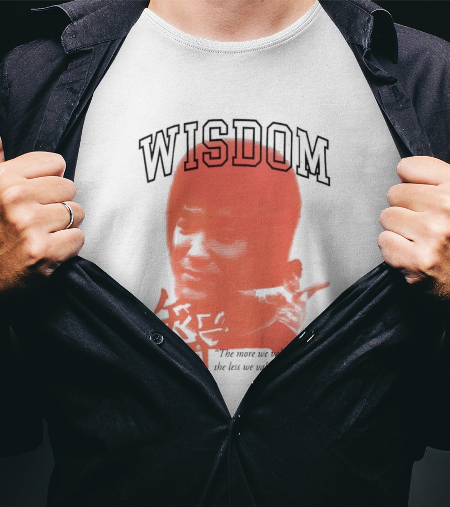 Bruce Lee Awake NY Wisdom Red T-Shirt
