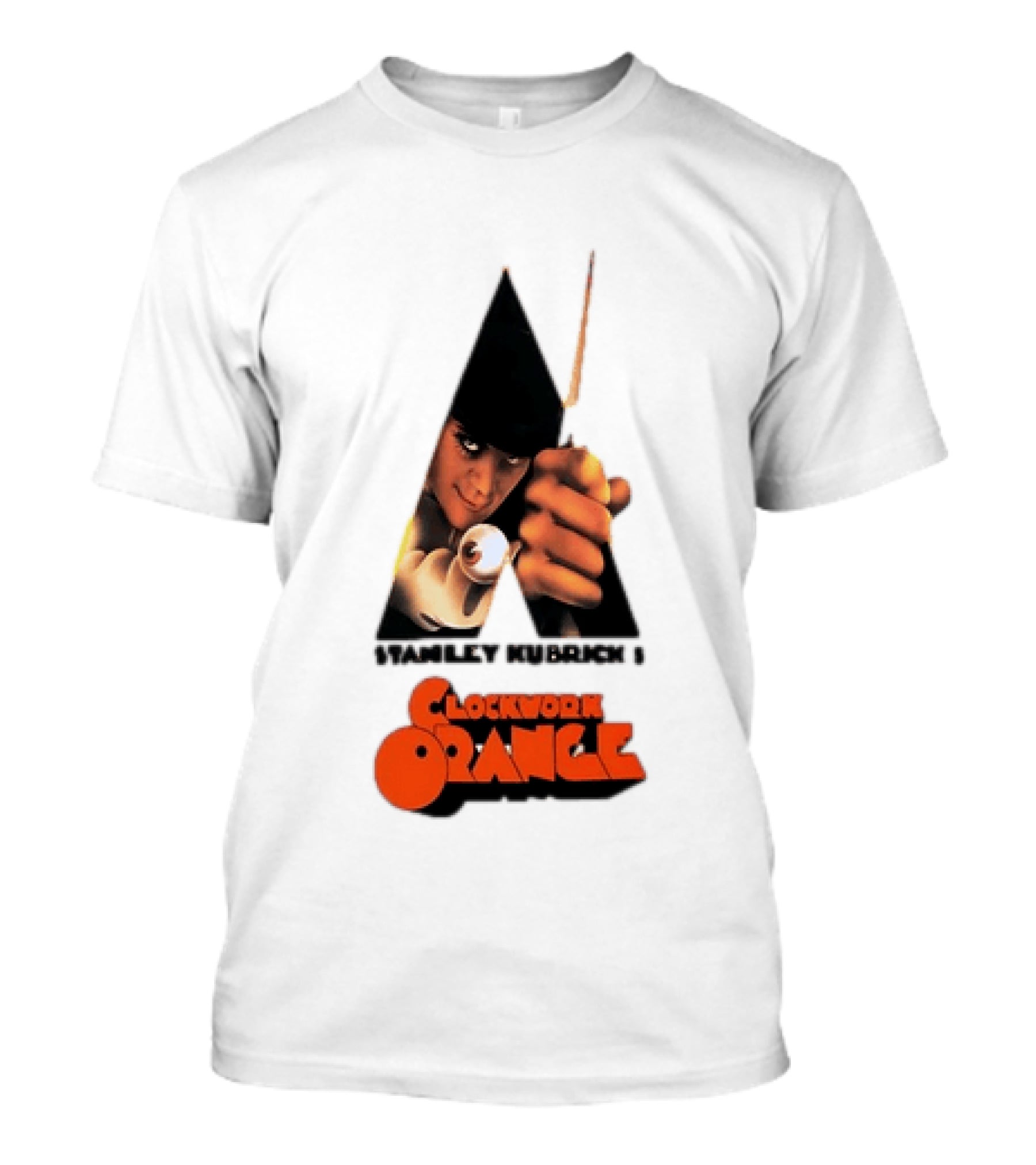 Stanley Kubrick's A Work Orange Alex DeLarge Iconic Film T-Shirt