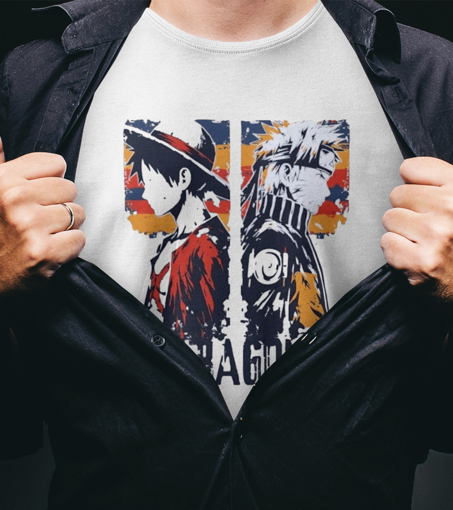 Anime Paragons Comic Con Cosplay Icons Duo T-Shirt