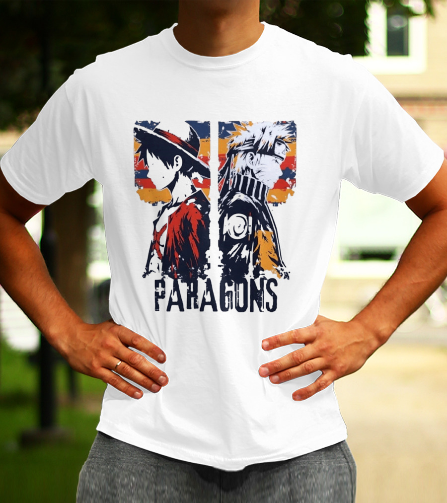 Anime Paragons Comic Con Cosplay Icons Duo T-Shirt