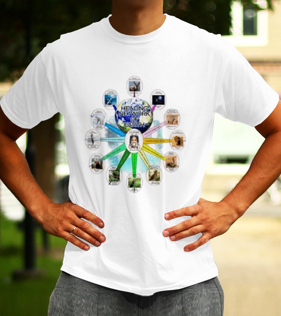 Healing Network Of Earth Spiritual Connections T-Shirt