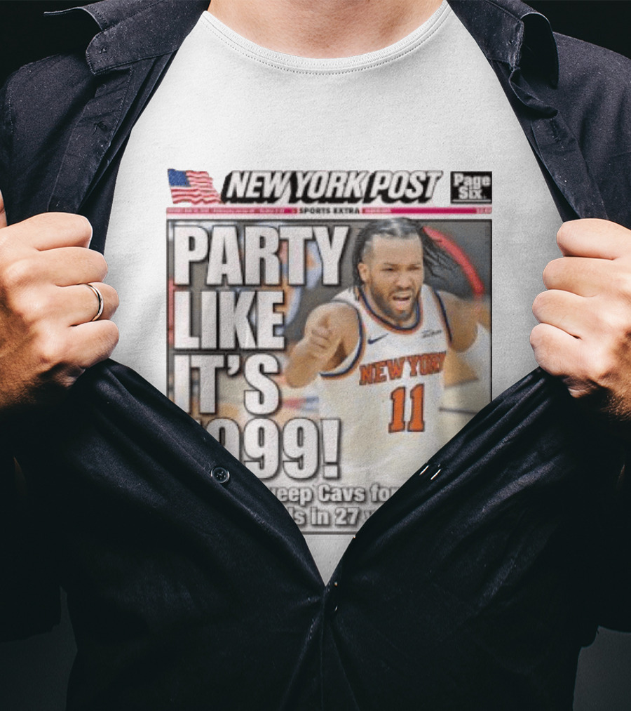 New York Knicks Party Like It's 1999 Cavs NBA Finals 27 Years T-Shirt