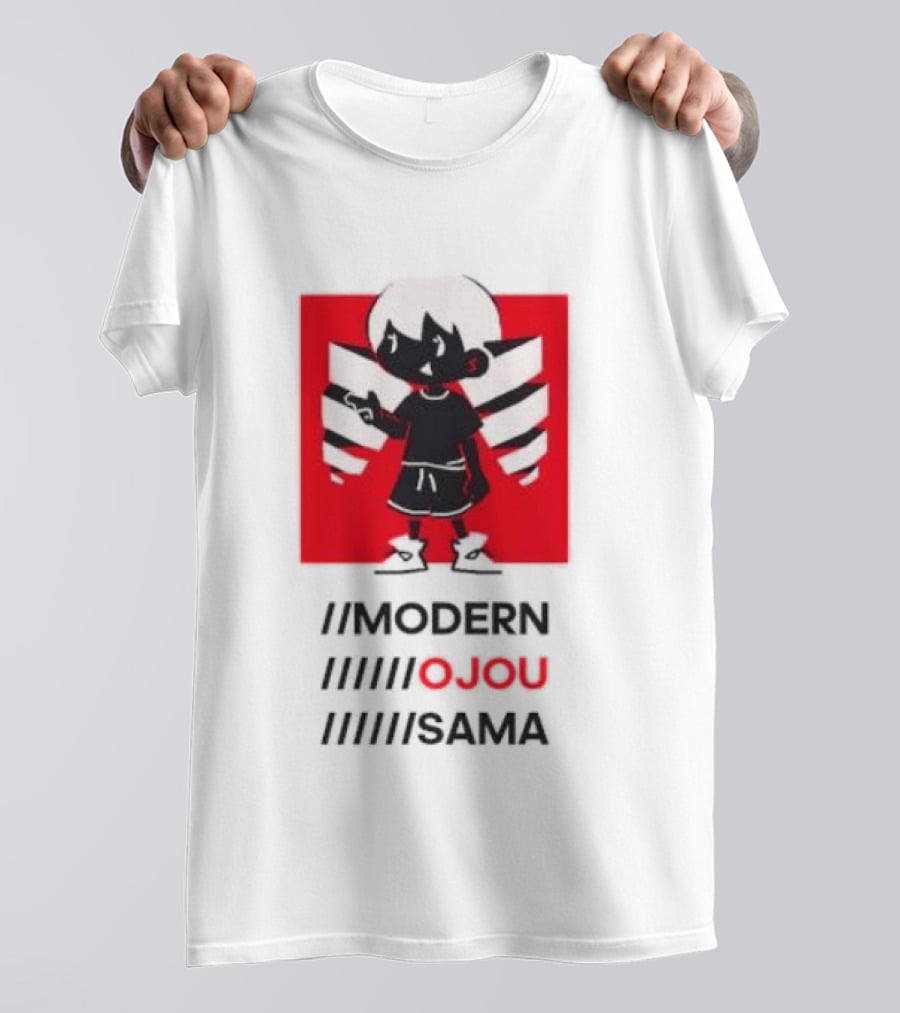 Modern Ojou Sama Character With Bold Hairstyle And Attitude T-Shirt