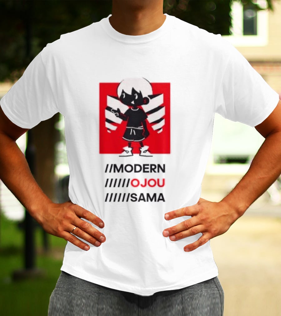 Modern Ojou Sama Character With Bold Hairstyle And Attitude T-Shirt