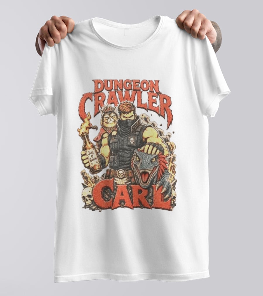 Dungeon Crawler Carl Princess Donut And Mongo You Will Not Break Me T-Shirt