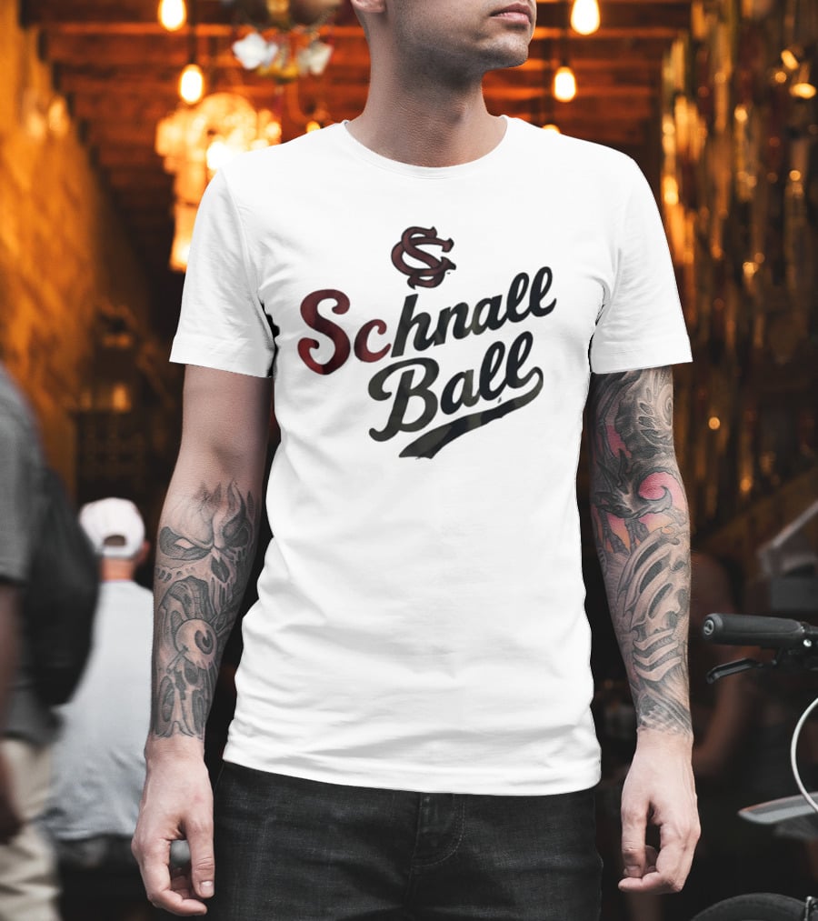 South Carolina Gamecock Schnall Ball SC T-Shirt