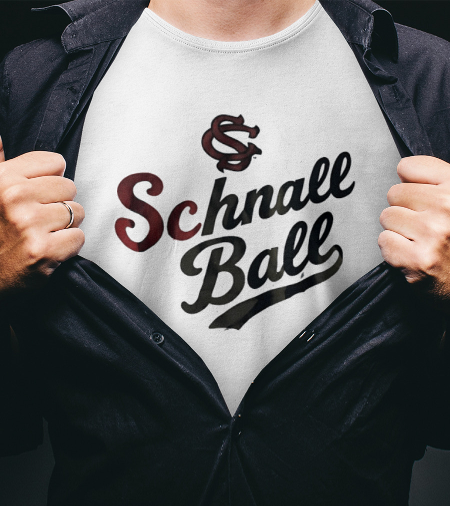 South Carolina Gamecock Schnall Ball SC T-Shirt