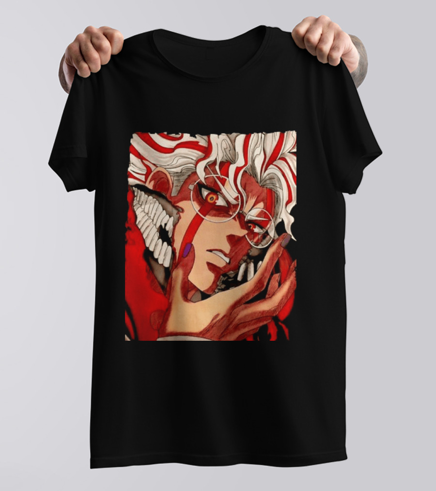 Akaza Kimetsu No Yaiba Upper Rank Three Anime T-Shirt
