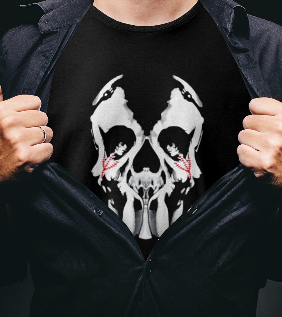 David Lynch Film Iconic Skull T-Shirt