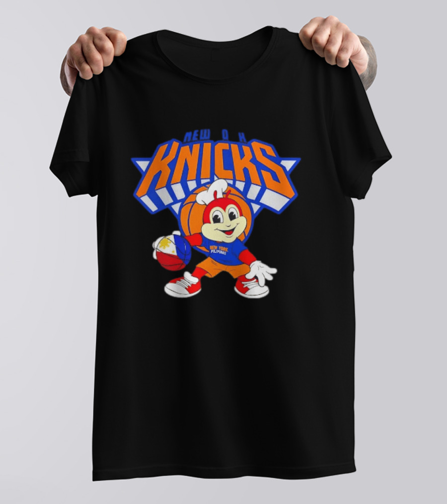 Jollibee New York Pilipinas Knicks Basketball T-Shirt