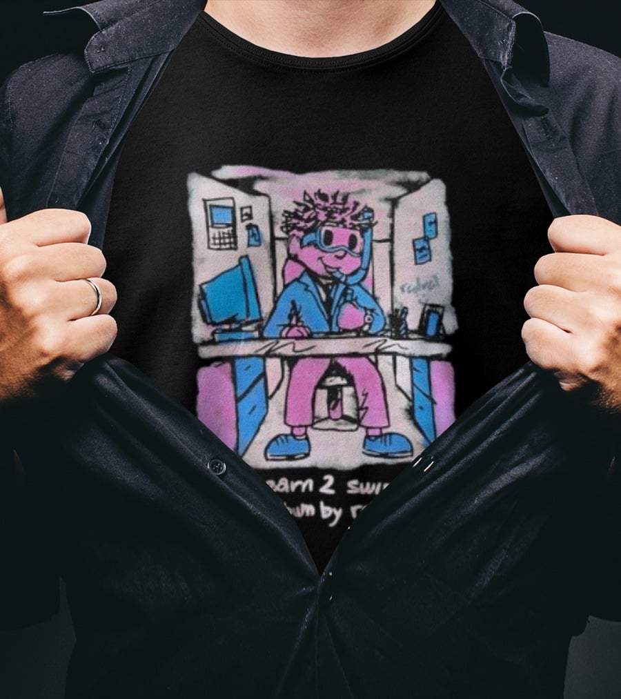 Learn 2 Swim An Album By Redveil Stylized T-Shirt