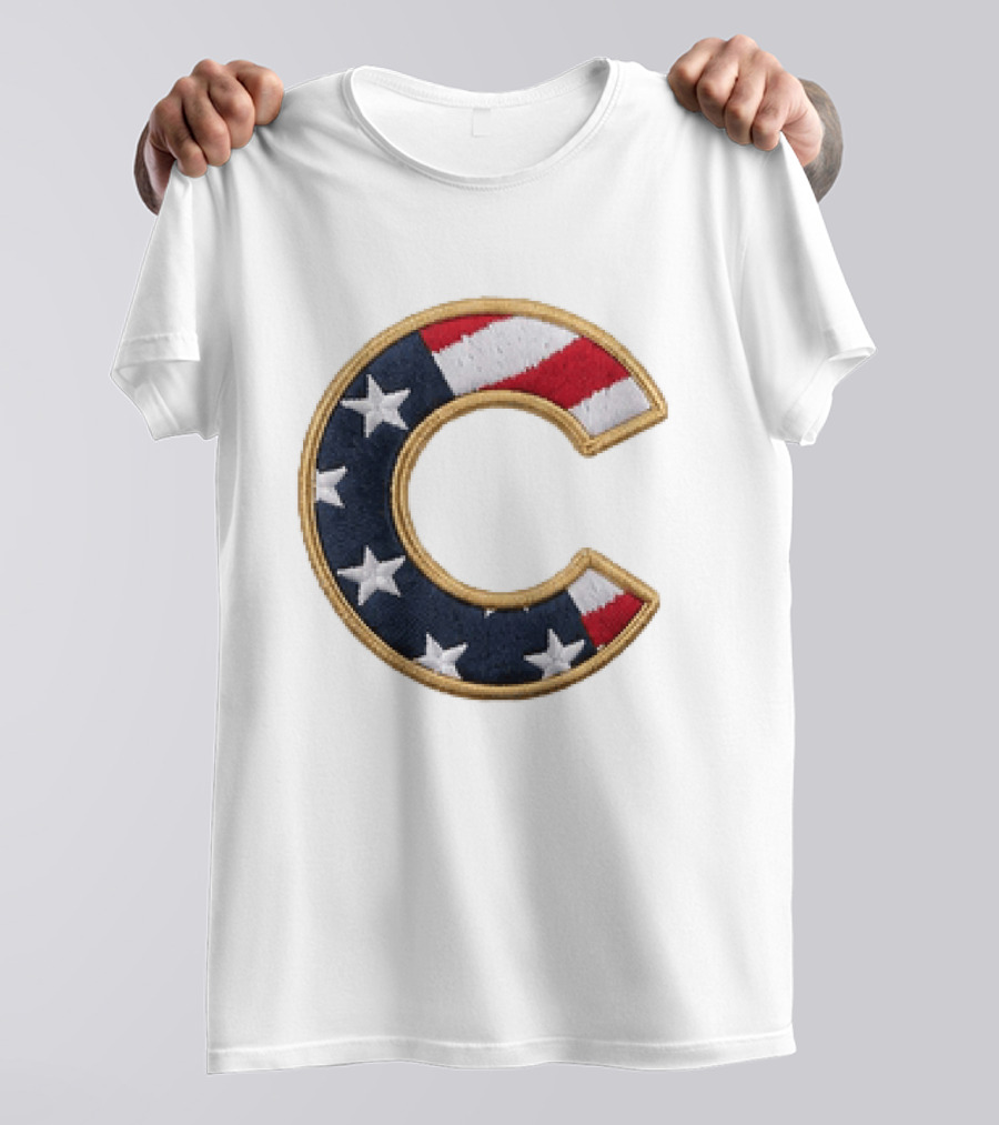 2026 Cubs Patriotic Independence Day Hats Stars And Stripes T-Shirt