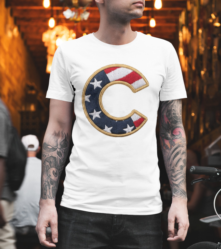2026 Cubs Patriotic Independence Day Hats Stars And Stripes T-Shirt