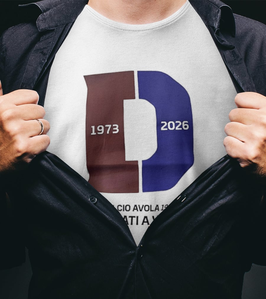Calcio Avola 1949 Destinati A Vincere 1973 2026 T-Shirt