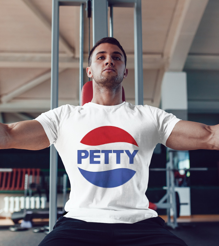 PETTY Pepsi Parody Red Blue T-Shirt