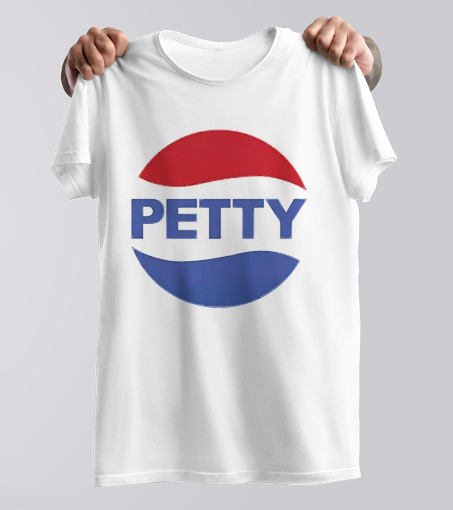 PETTY Pepsi Parody Red Blue T-Shirt