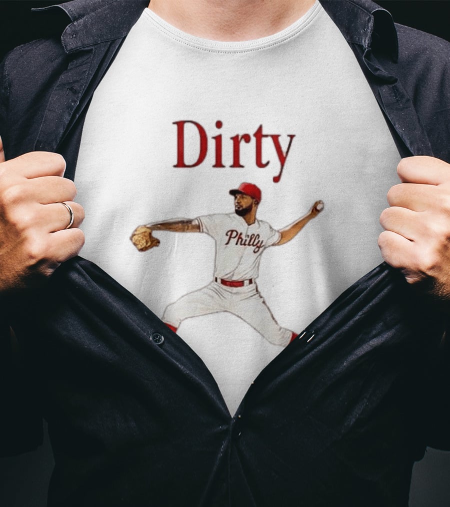 Jose Alvarado Phillies Dirty MLB Pitcher T-Shirt