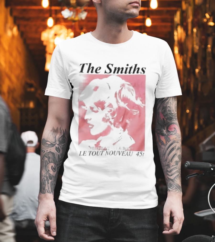 The Smiths Le Tout Nouveau 45T Red Art Music T-Shirt