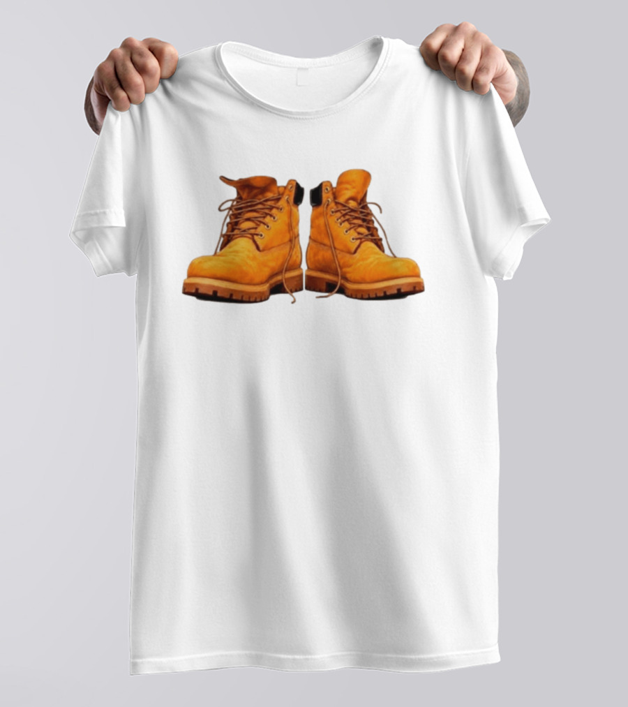 New York Forever Timberland Style Boots T-Shirt