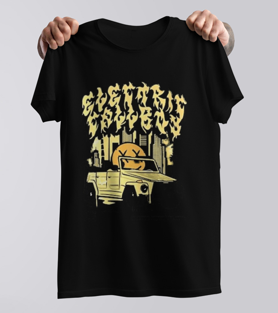 Electric Callboy Let The Good Times Roll Just Cruisin Urban Cityscape Vibes T-Shirt