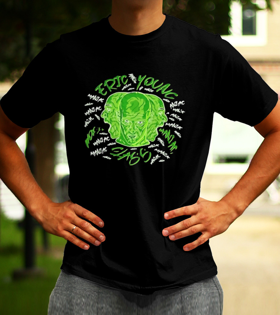 Eric Young Maniac Multiface World Class Green T-Shirt