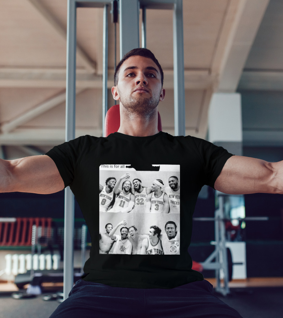 Jalen Brunson Karl Anthony Towns New York Knicks This Is For All Our Old Knick Fans T-Shirt