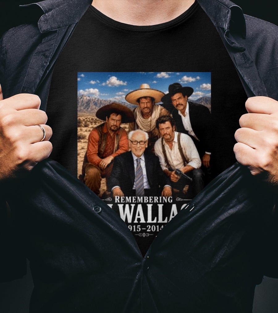 Remembering Eli Wallach 1915 2014 Western Legends T-Shirt