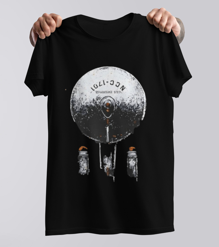 USS Enterprise NCC 1701 Boldly Go Starship T-Shirt