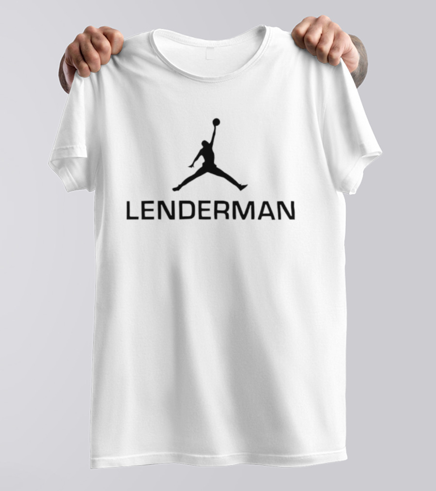 Lenderman Jordan Air Jumpman Chicago Bulls Basketball Player T-Shirt